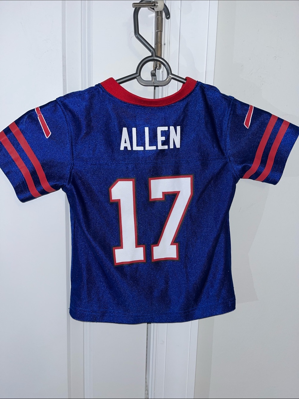 Buffalo Bills NFL Football Blue Jersey Josh Allen #17 Child 3T Boys Girls